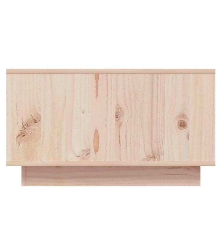 Couchtisch 55x56x32 cm Massivholz Kiefer