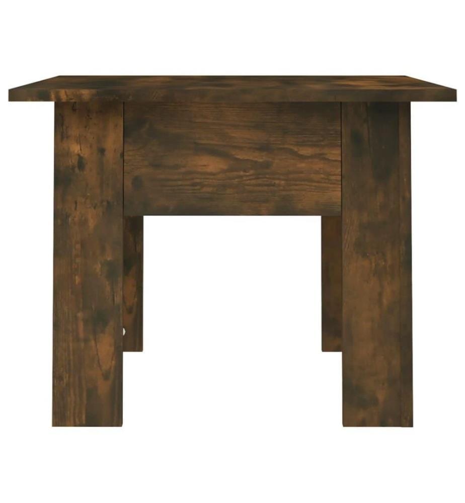 Couchtisch Räuchereiche 55x55x42 cm Holzwerkstoff