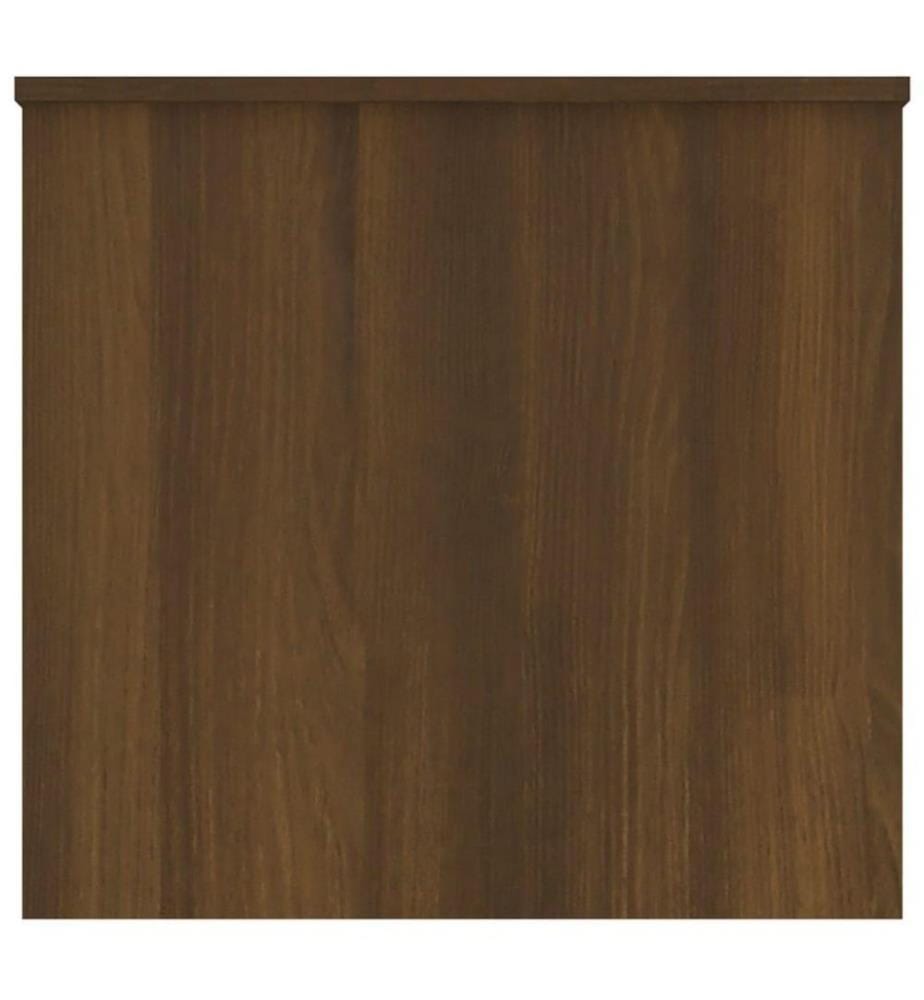 Couchtisch Braun Eichen-Optik 102x55,5x52,5 cm Holzwerkstoff