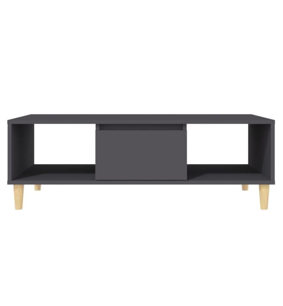 Couchtisch Grau 103,5x60x35 cm Holzwerkstoff
