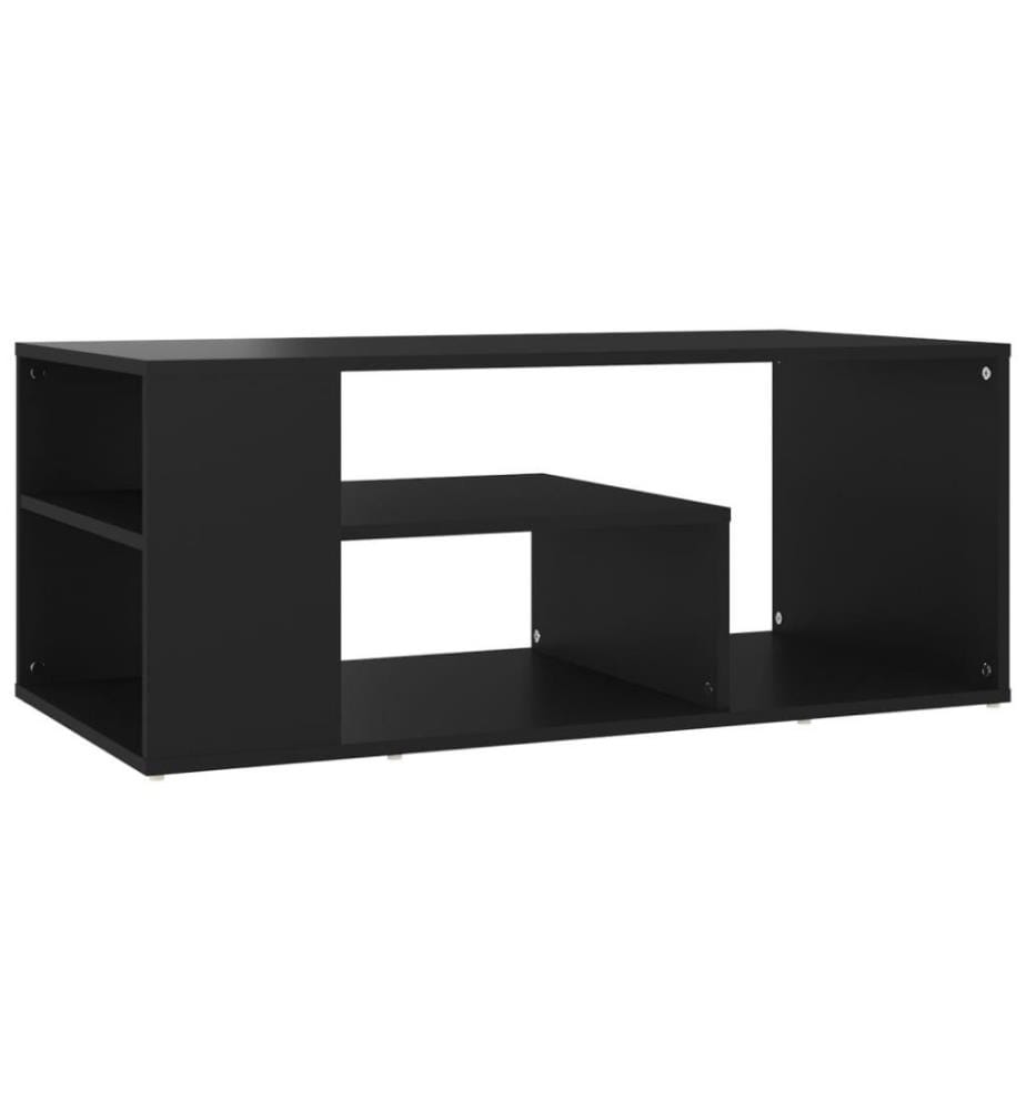 Couchtisch Schwarz 100x50x40 cm Holzwerkstoff