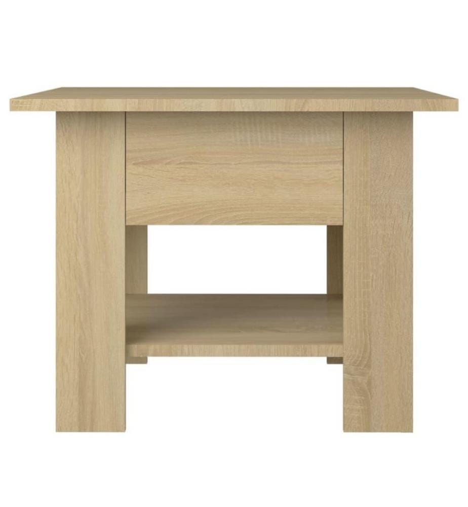 Couchtisch Sonoma-Eiche 55x55x42 cm Holzwerkstoff
