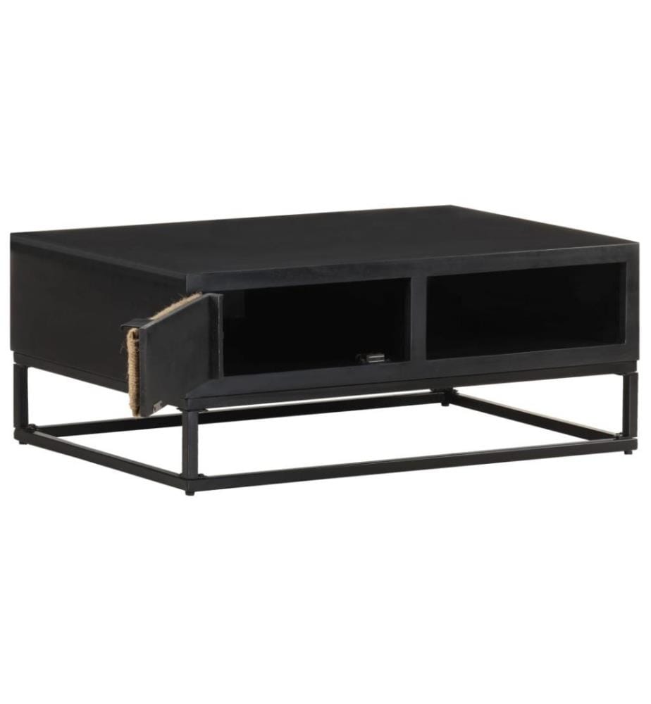 Couchtisch 90x60x35 cm Mango Massivholz