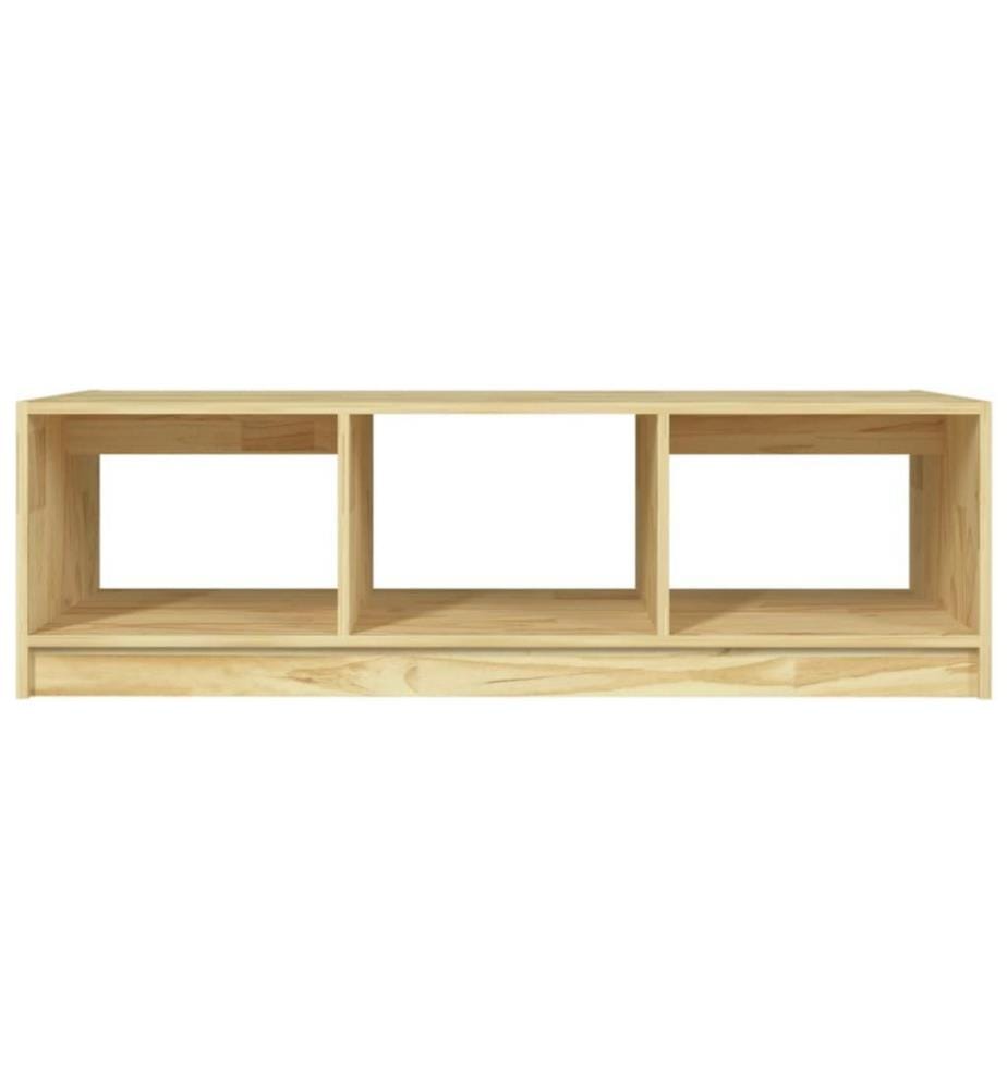 Couchtisch 110x50x34 cm Massivholz Kiefer