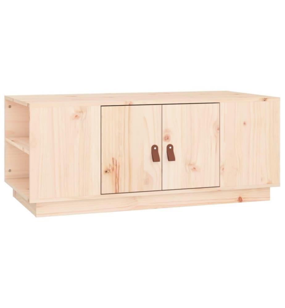 Couchtisch 100x50x41 cm Massivholz Kiefer