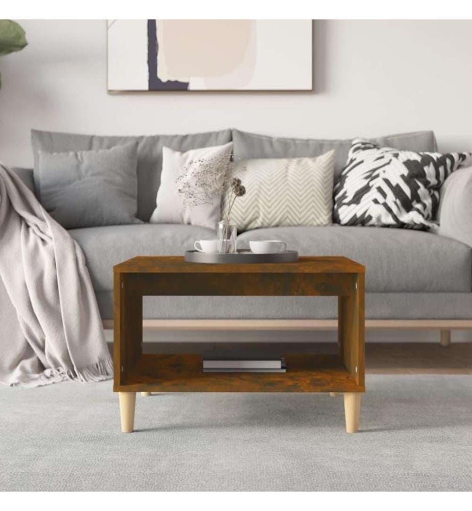 Couchtisch Räuchereiche 60x40x50 cm Holzwerkstoff
