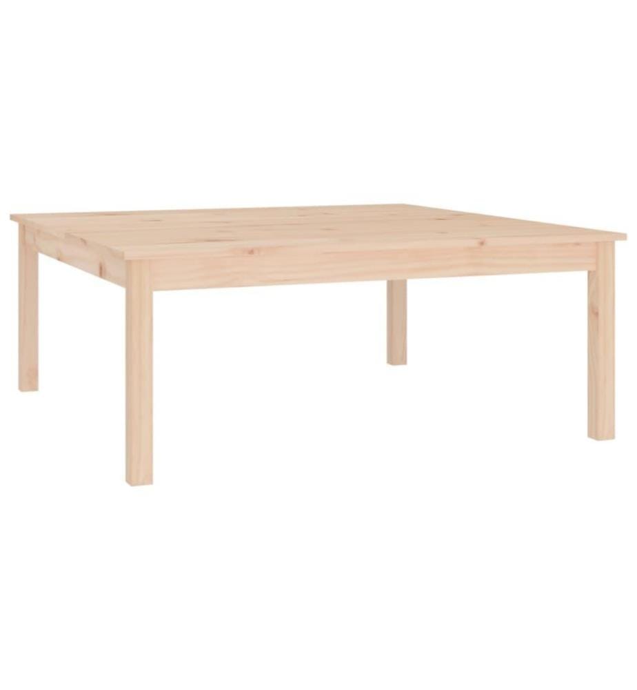 Couchtisch 100x100x40 cm Massivholz Kiefer