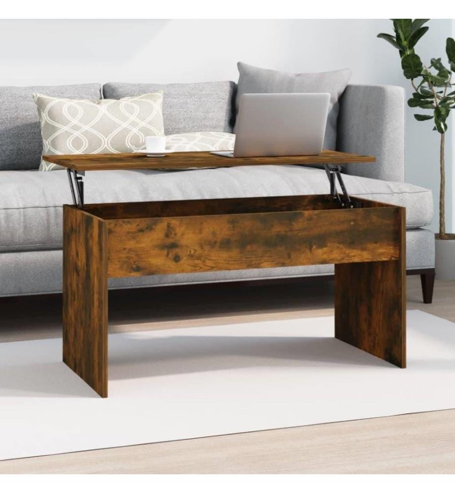 Couchtisch Räuchereiche 102x50,5x52,5 cm Holzwerkstoff