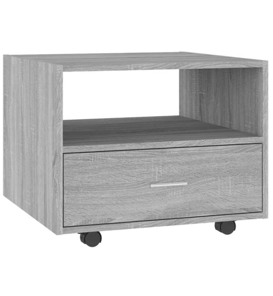Couchtisch Grau Sonoma 55x55x40 cm Holzwerkstoff
