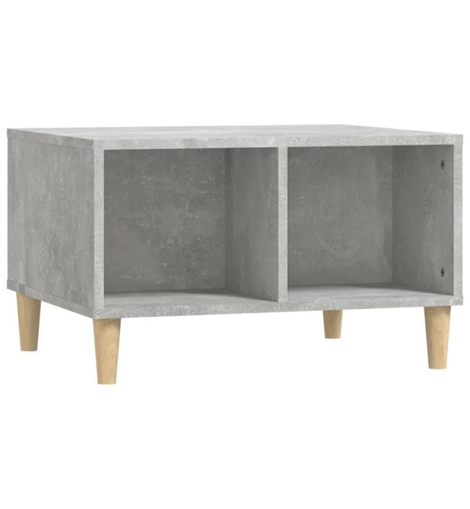 Couchtisch Betongrau 60x50x36,5 cm Holzwerkstoff