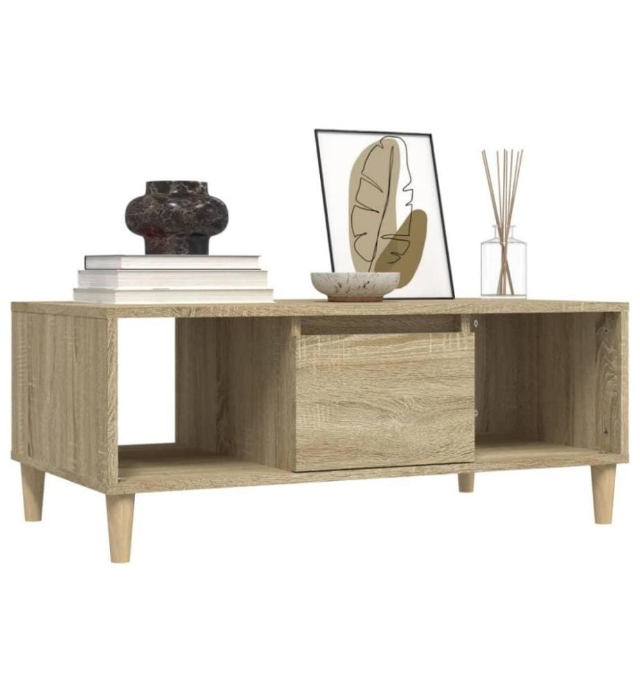 Couchtisch Sonoma-Eiche 90x50x36,5 cm Holzwerkstoff