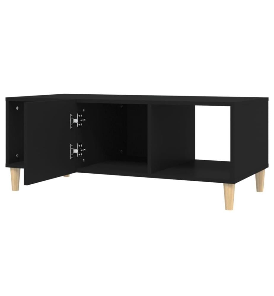 Couchtisch Schwarz 102x50x40 cm Holzwerkstoff