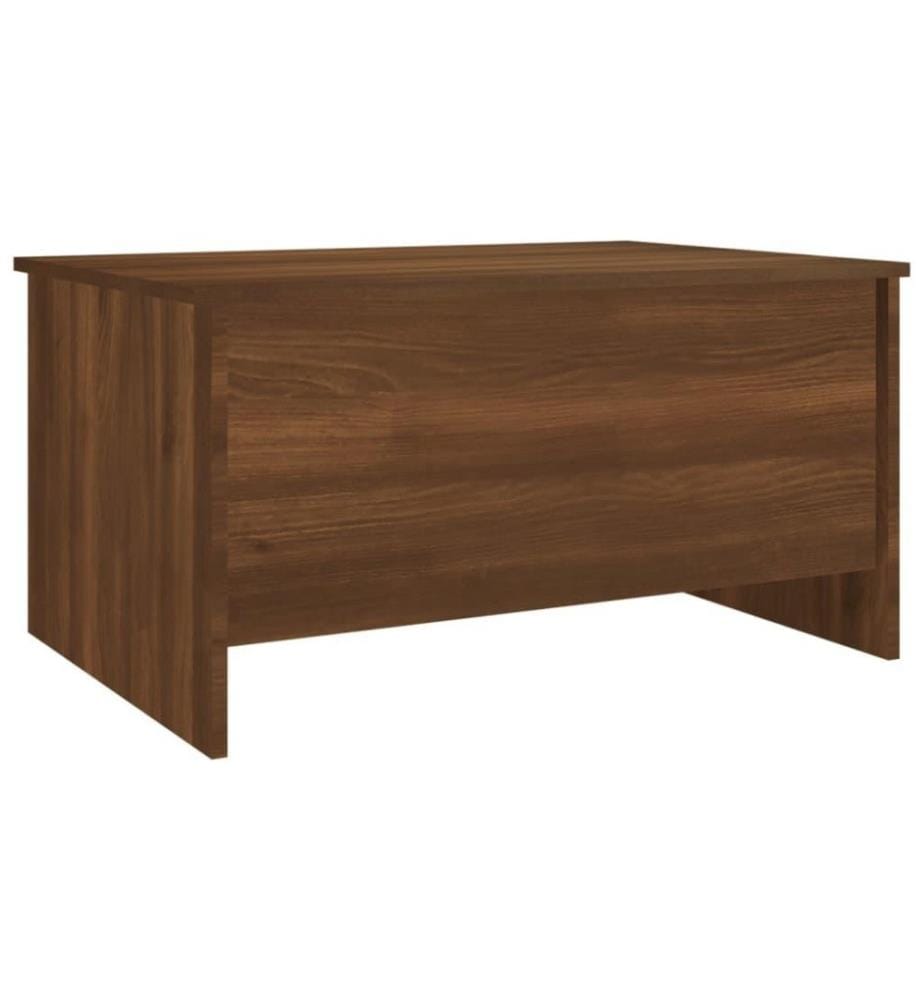 Couchtisch Braun Eichen-Optik 80x55,5x41,5 cm Holzwerkstoff