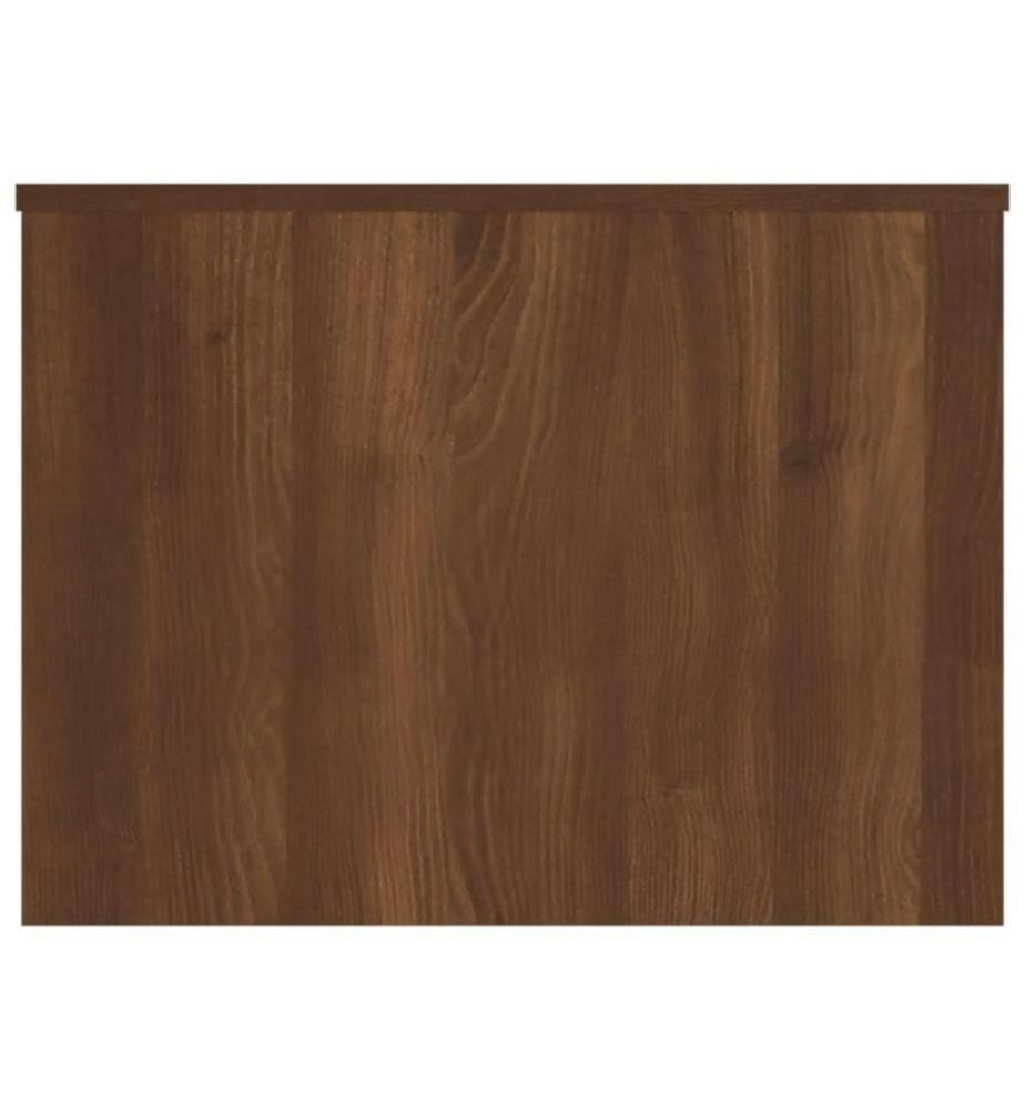 Couchtisch Braun Eichen-Optik 80x55,5x41,5 cm Holzwerkstoff
