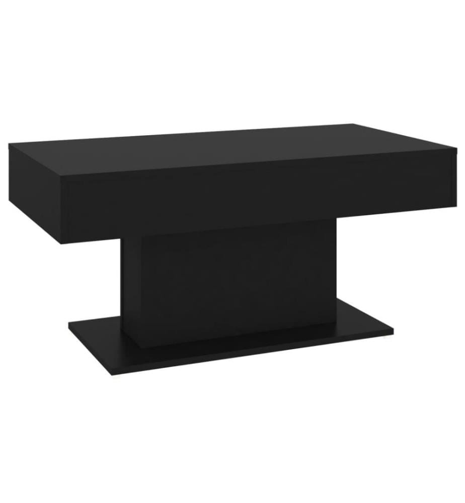 Couchtisch Schwarz 96x50x45 cm Holzwerkstoff