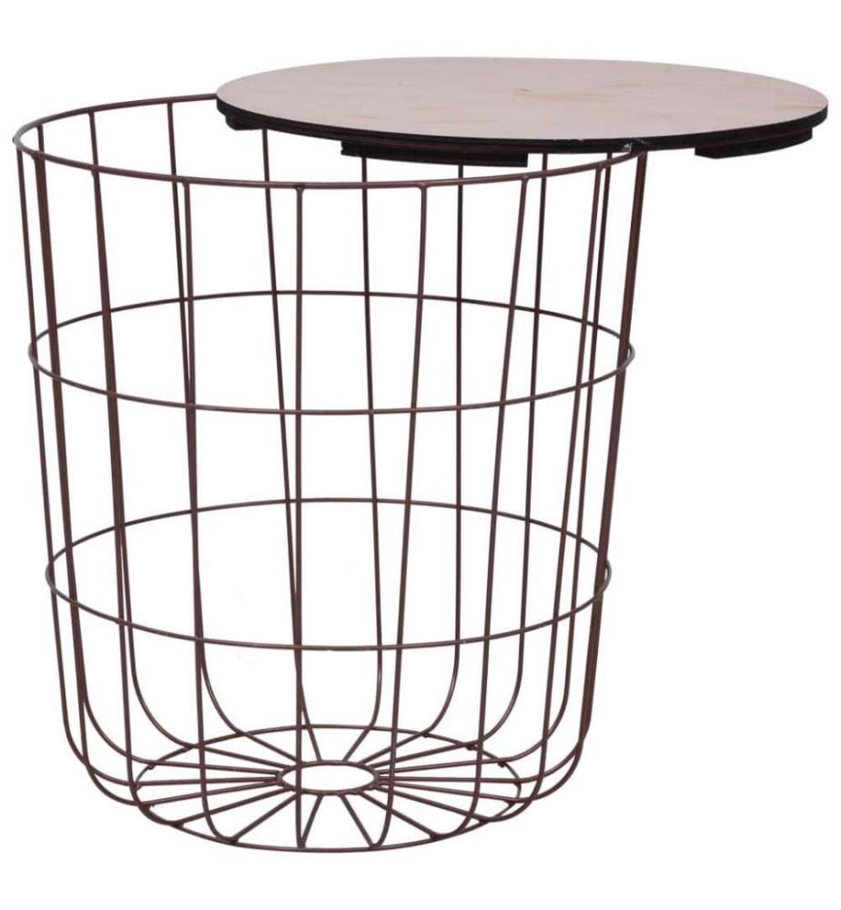 Couchtisch Kupfer Ø 39,5 cm MDF