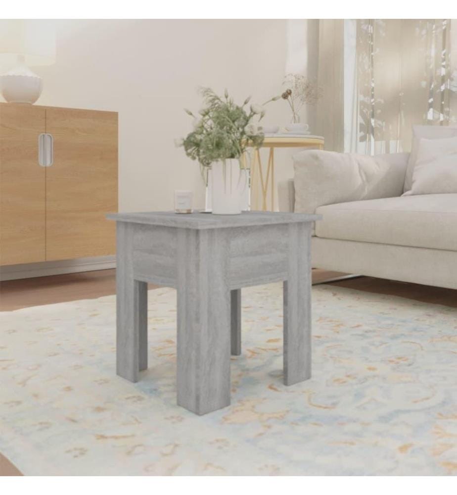 Couchtisch Grau Sonoma 40x40x42 cm Holzwerkstoff