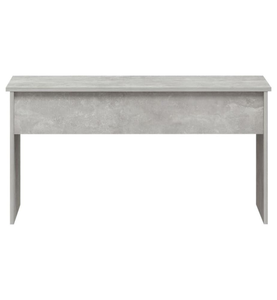 Couchtisch Betongrau 102x50,5x52,5 cm Holzwerkstoff