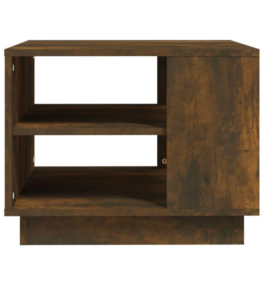 Couchtisch Räuchereiche 55x55x43 cm Holzwerkstoff