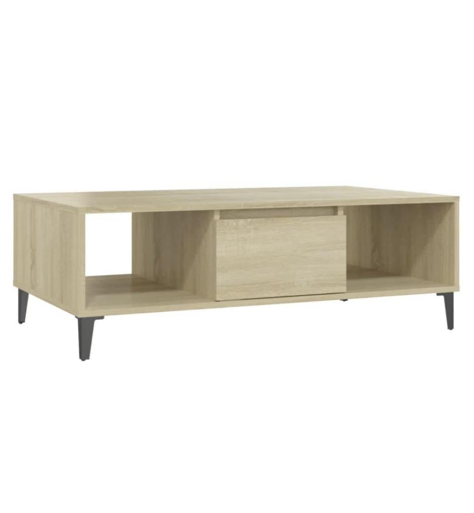 Couchtisch Sonoma-Eiche 103,5x60x35 cm Holzwerkstoff