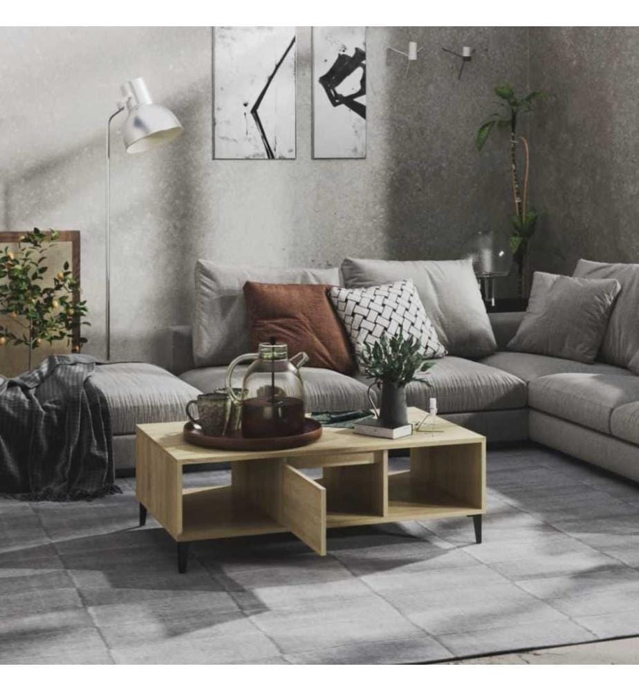 Couchtisch Sonoma-Eiche 103,5x60x35 cm Holzwerkstoff