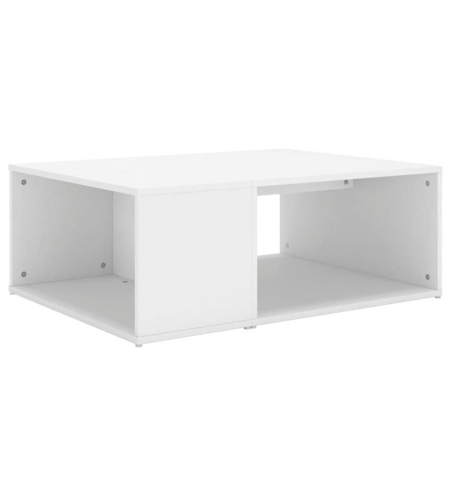 Couchtisch Weiss 90x67x33 cm Holzwerkstoff