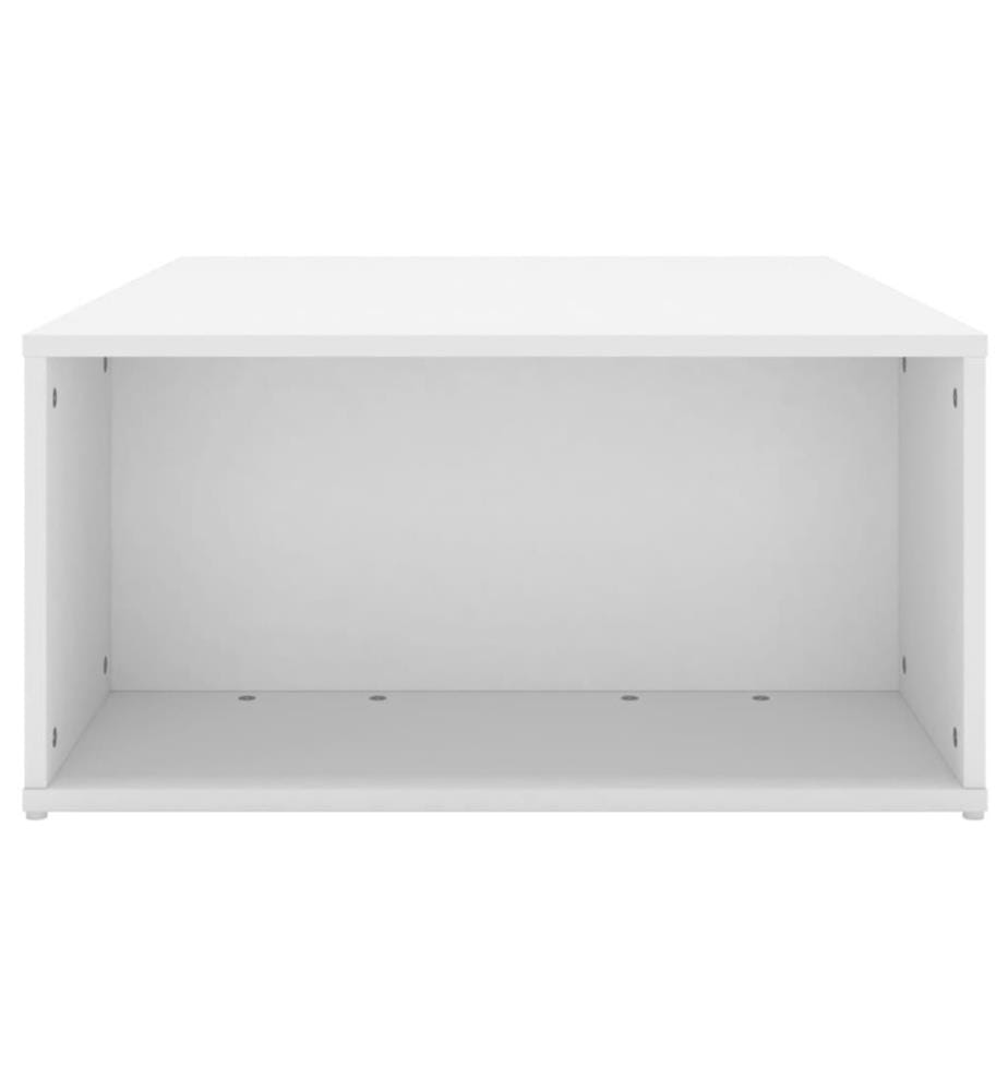 Couchtisch Weiss 90x67x33 cm Holzwerkstoff