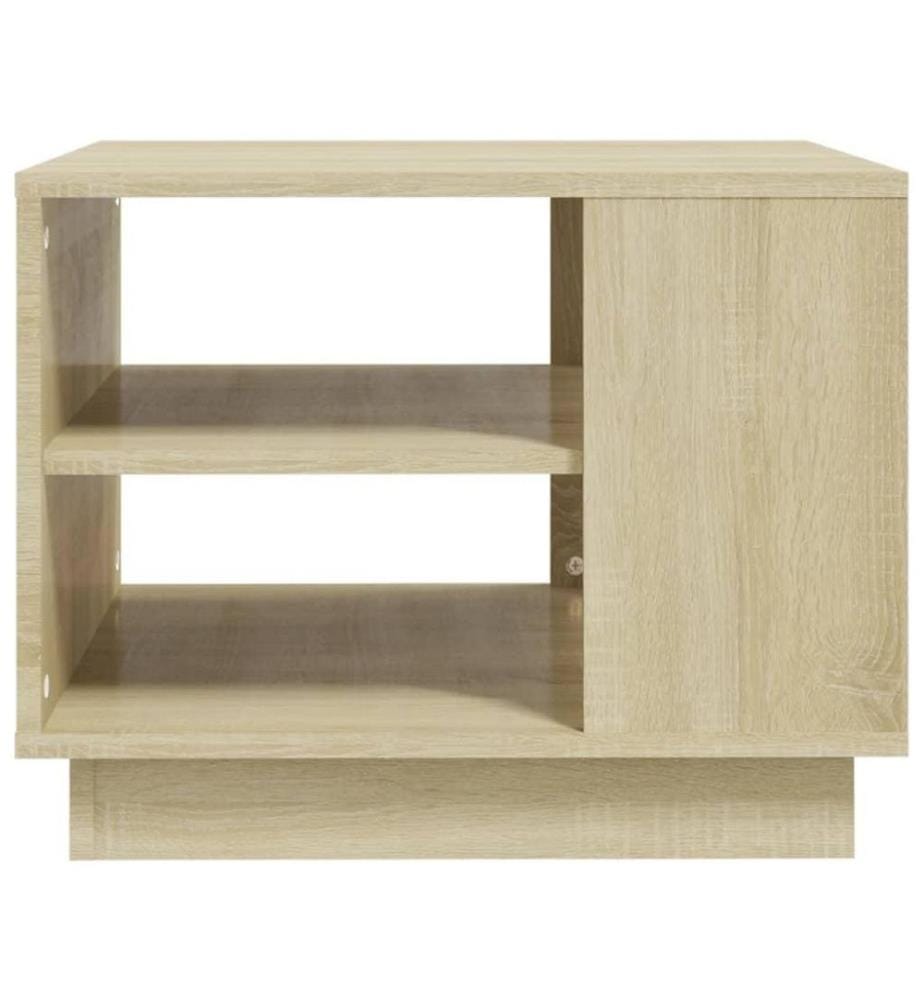Couchtisch Sonoma-Eiche 55x55x43 cm Holzwerkstoff