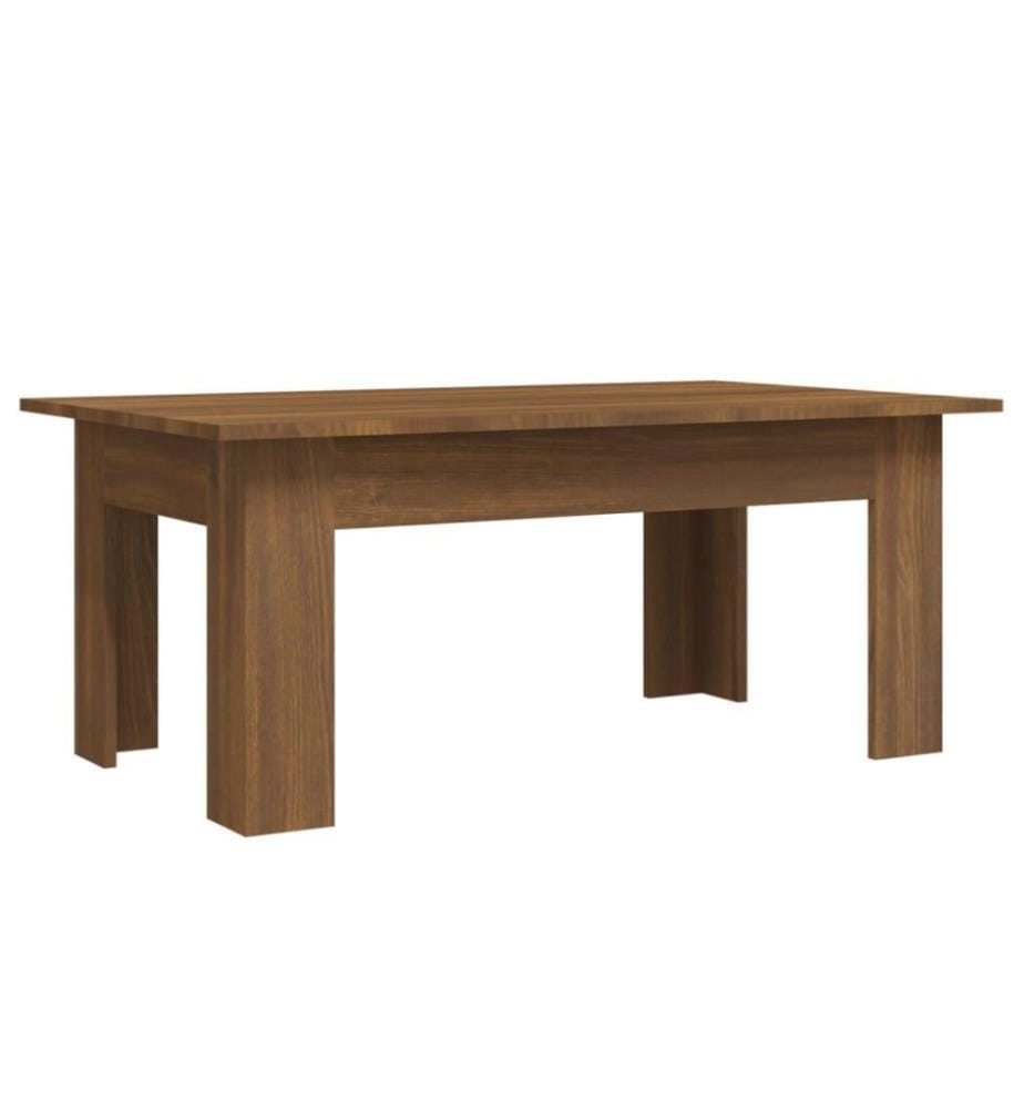 Couchtisch Braun Eichen-Optik 100x60x42 cm Holzwerkstoff