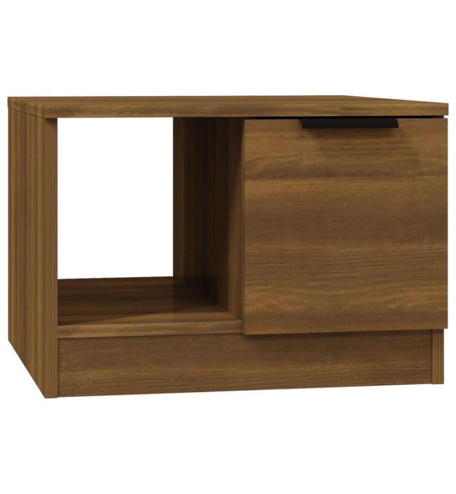 Couchtisch Braun Eichen-Optik 50x50x36 cm Holzwerkstoff
