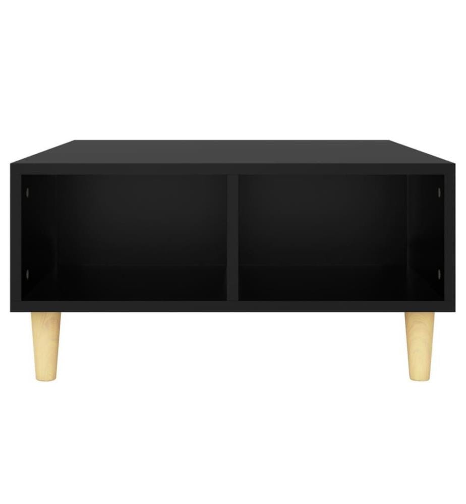 Couchtisch Schwarz 60x60x30 cm Holzwerkstoff