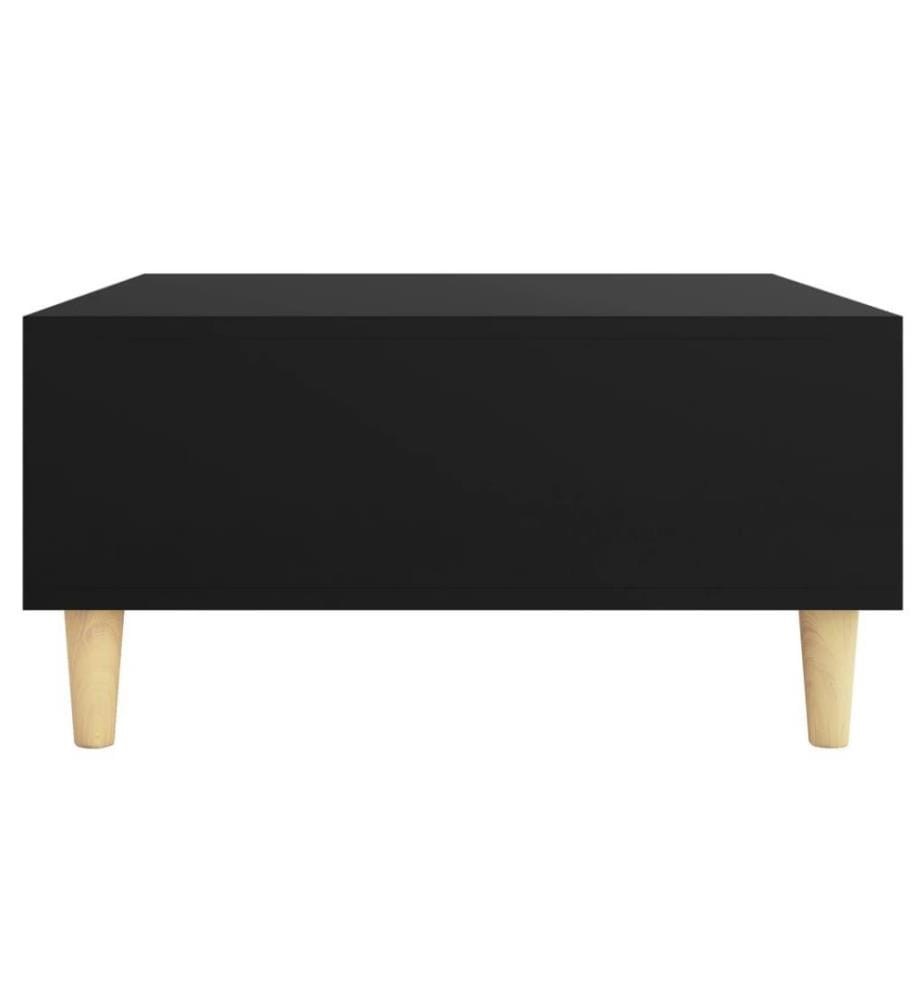 Couchtisch Schwarz 60x60x30 cm Holzwerkstoff