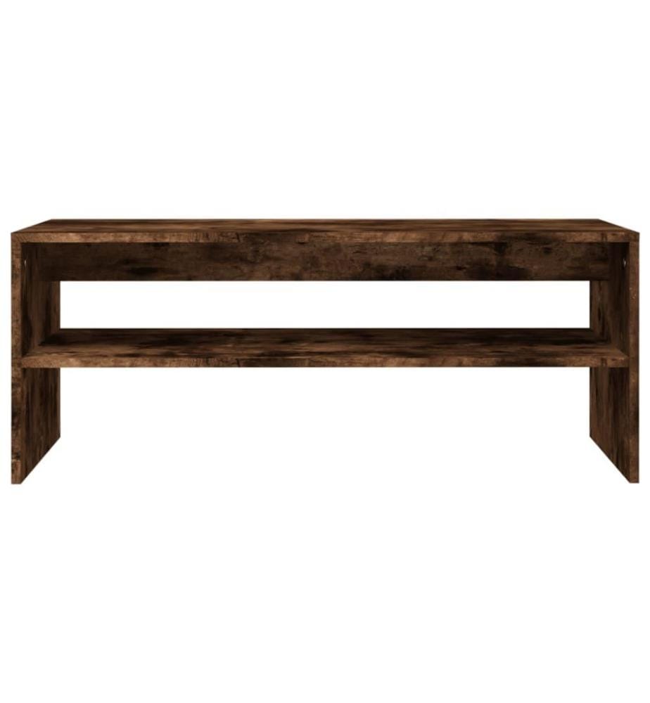 Couchtisch Räuchereiche 100x40x40 cm Holzwerkstoff