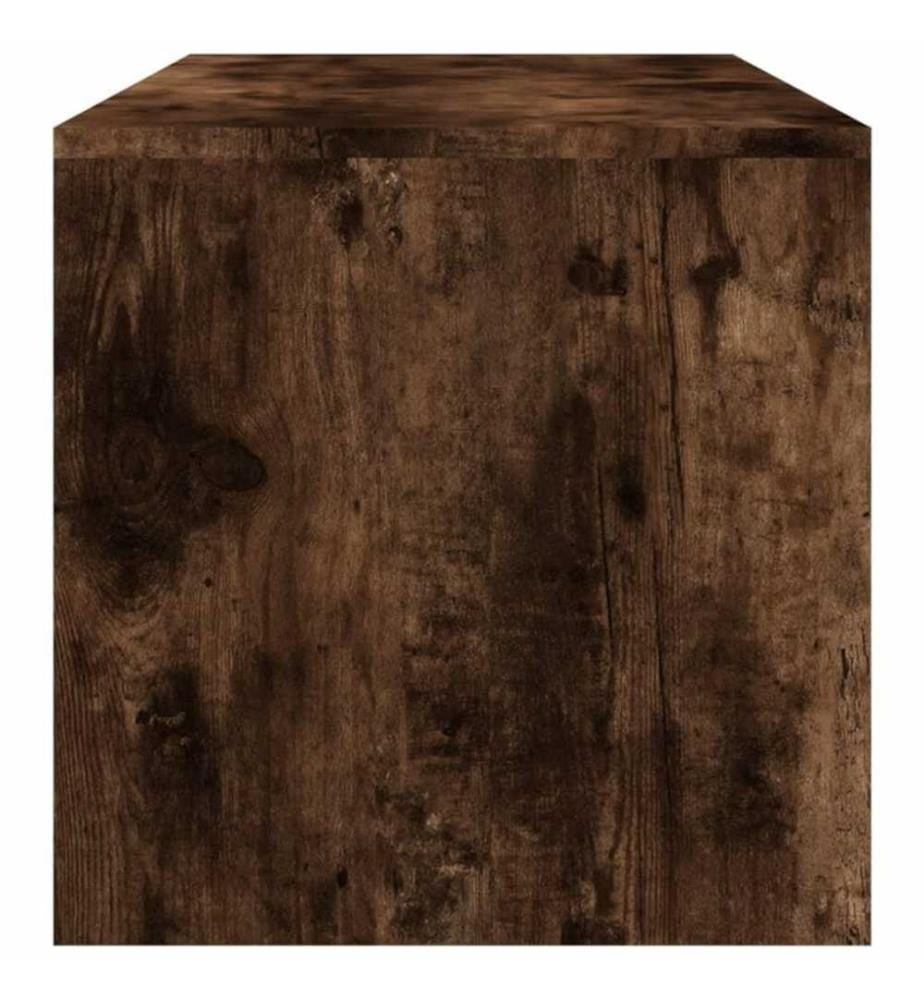 Couchtisch Räuchereiche 100x40x40 cm Holzwerkstoff