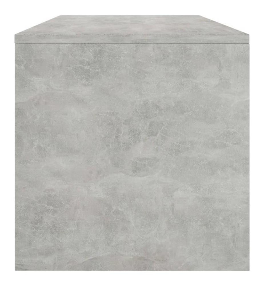 Couchtisch Betongrau 100x40x40 cm Holzwerkstoff
