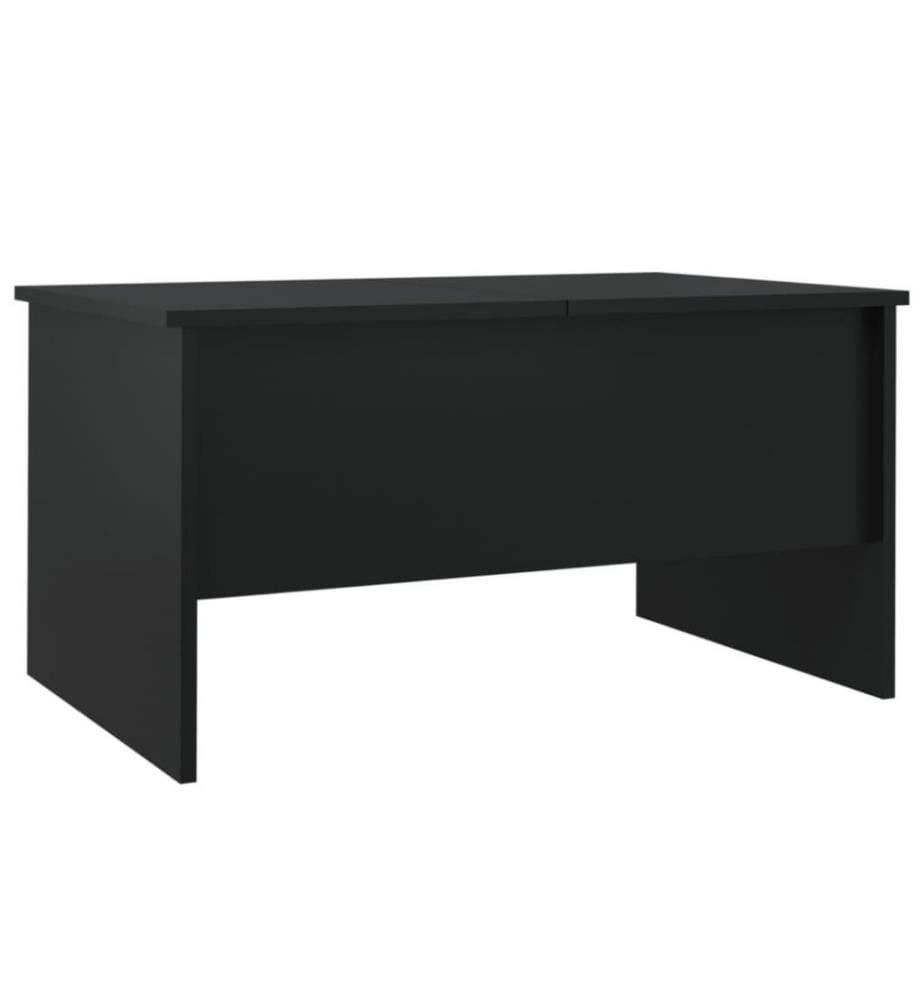 Couchtisch Schwarz 80x50x42,5 cm Holzwerkstoff