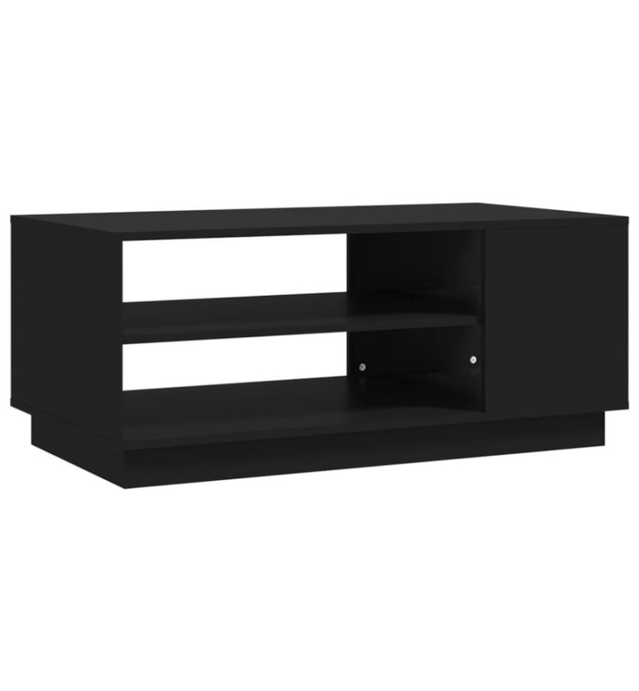Couchtisch Schwarz 102x55x43 cm Holzwerkstoff