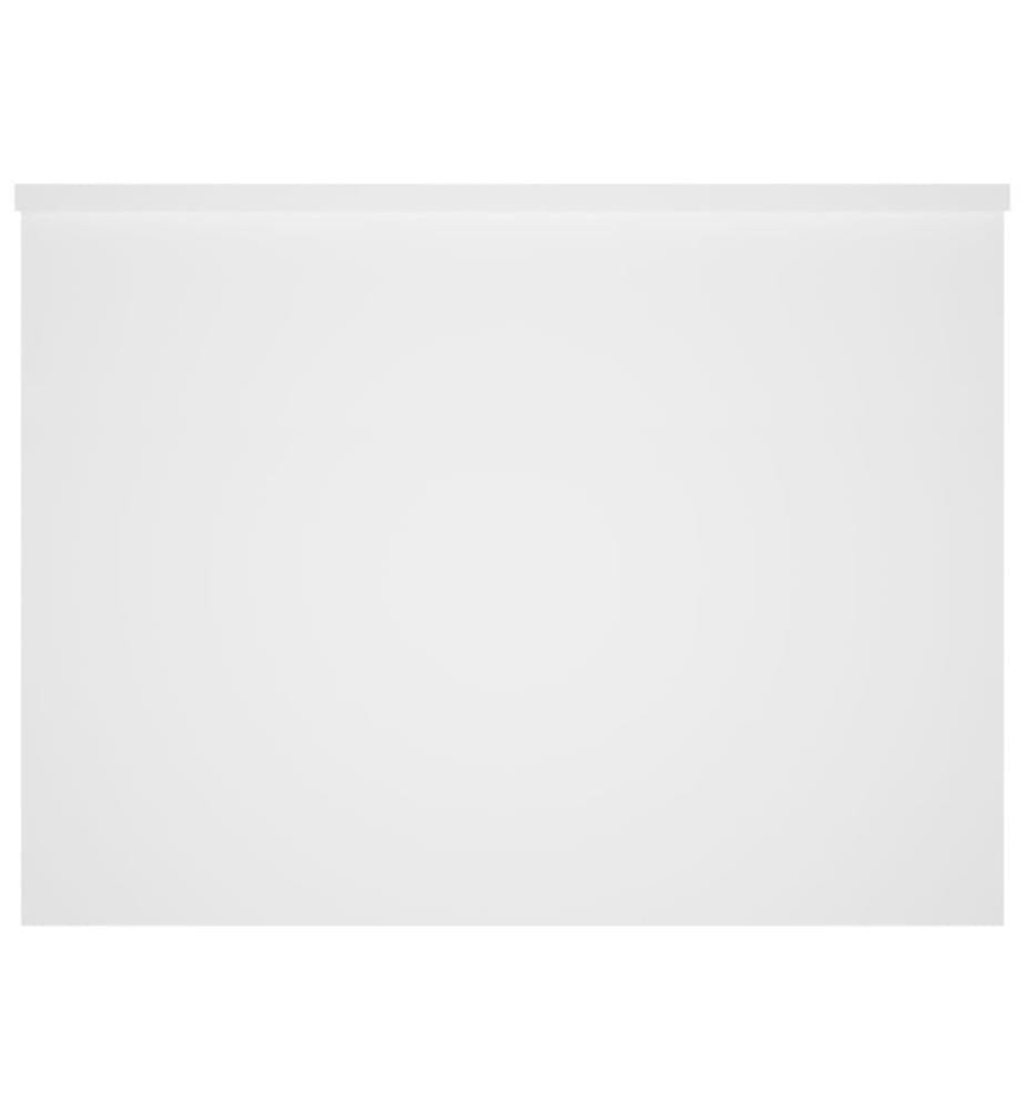 Couchtisch Weiss 80x55,5x41,5 cm Holzwerkstoff