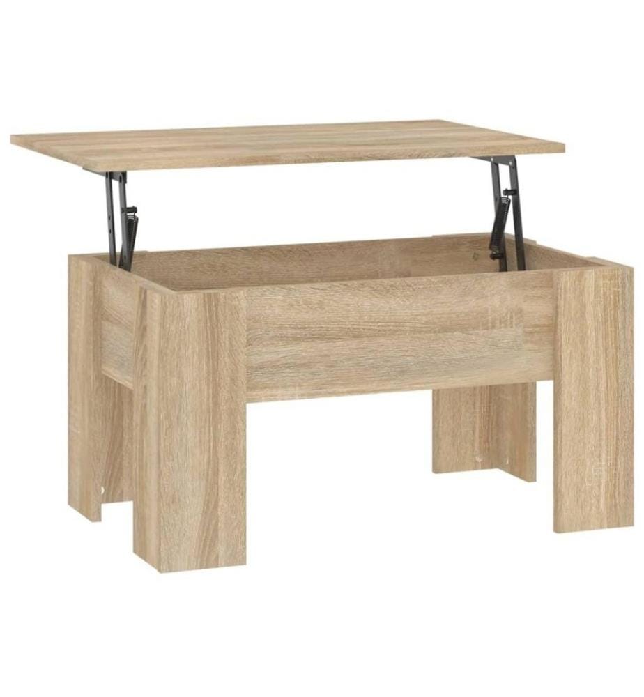 Couchtisch Sonoma-Eiche 79x49x41 cm Holzwerkstoff