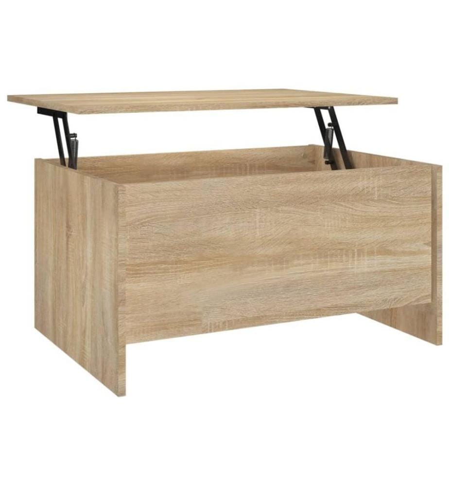 Couchtisch Sonoma-Eiche 80x55,5x41,5 cm Holzwerkstoff