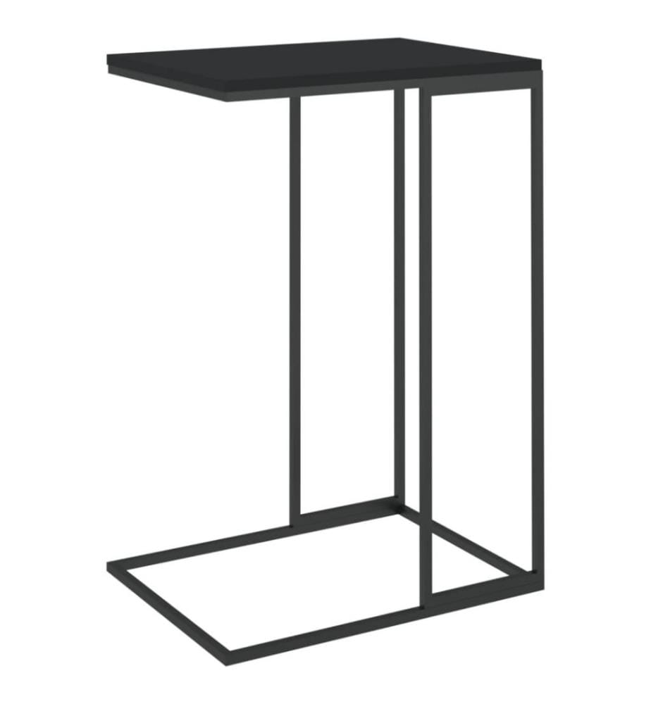 Beistelltisch Schwarz 40x30x59 cm Holzwerkstoff