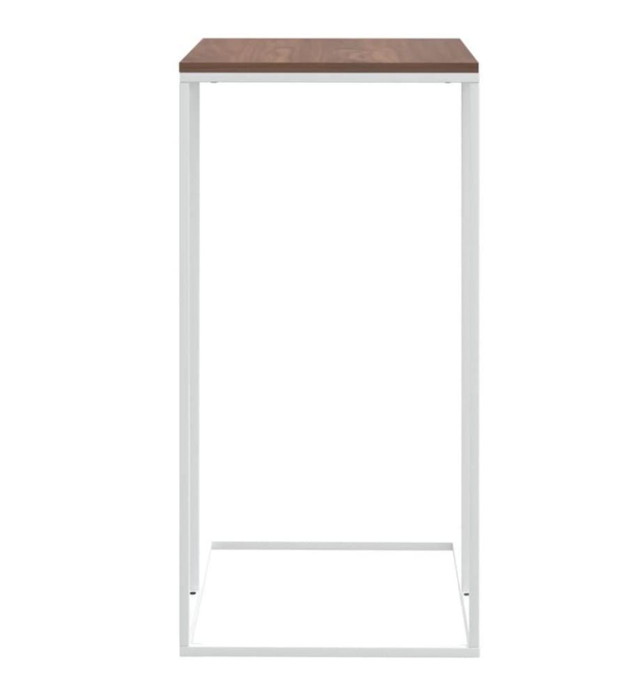 Beistelltisch Weiss 40x30x59 cm Holzwerkstoff