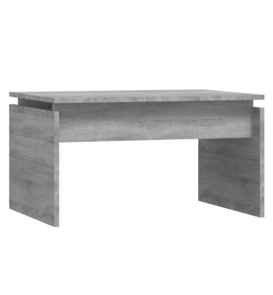 Couchtisch Grau Sonoma 68x50x38 cm Holzwerkstoff