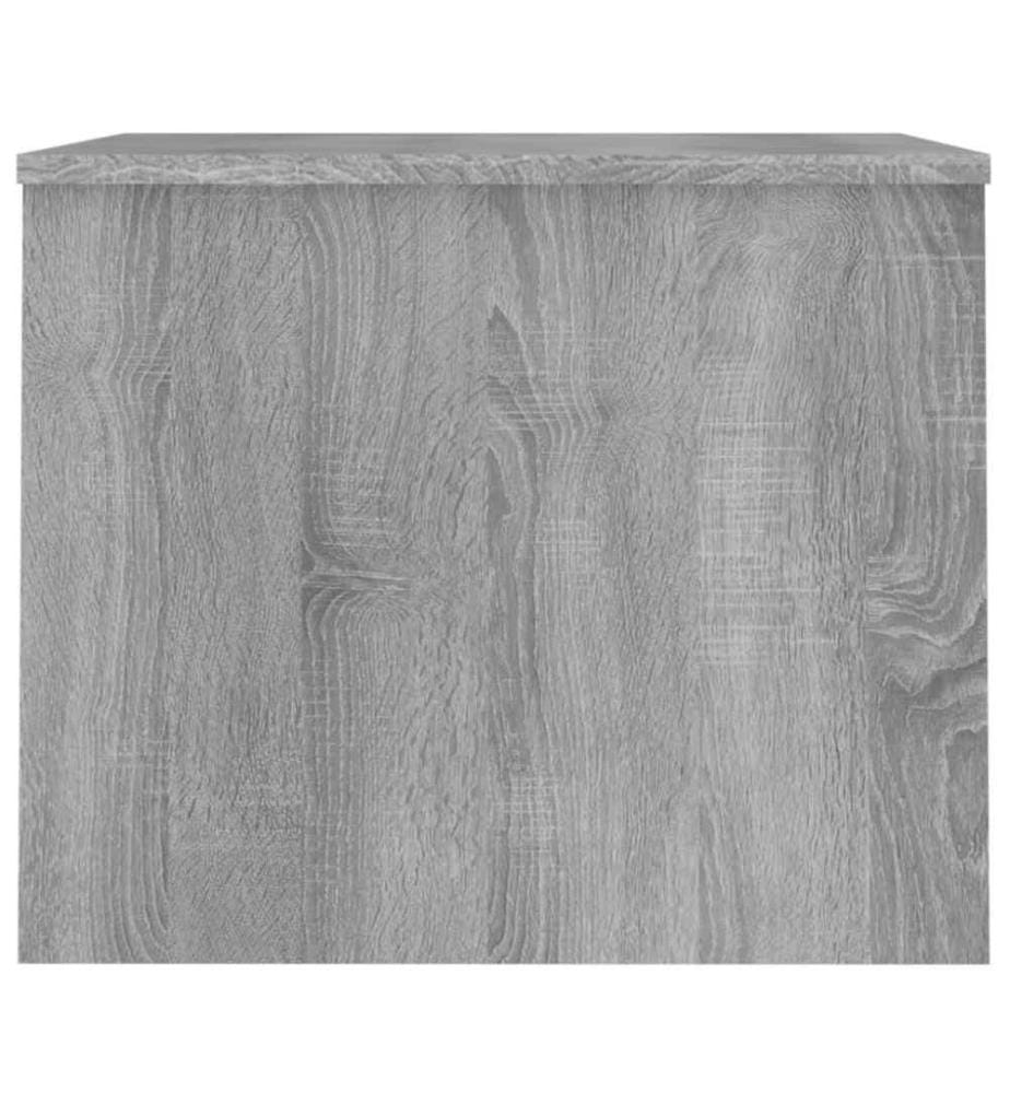 Couchtisch Grau Sonoma 80x50,5x41,5 cm Holzwerkstoff