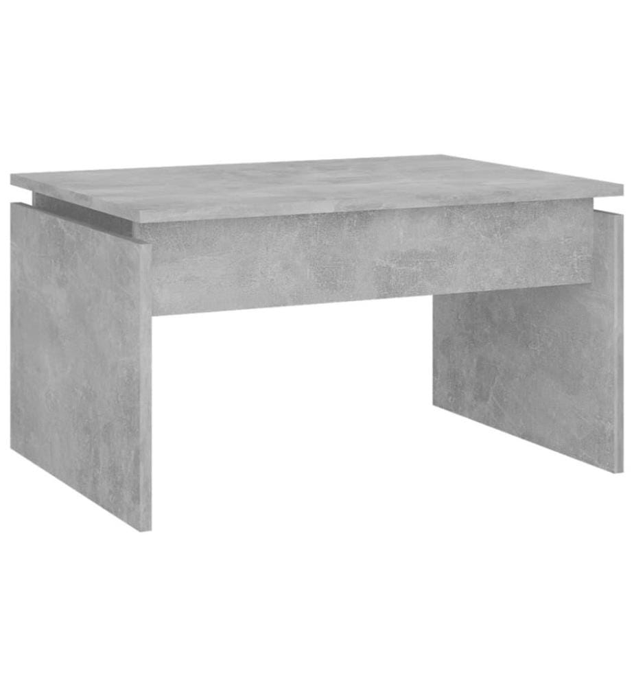 Couchtisch Betongrau 68x50x38 cm Holzwerkstoff