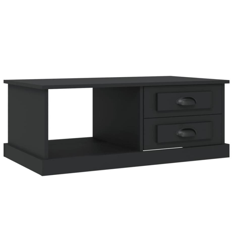 Couchtisch Schwarz 90x50x35 cm Holzwerkstoff