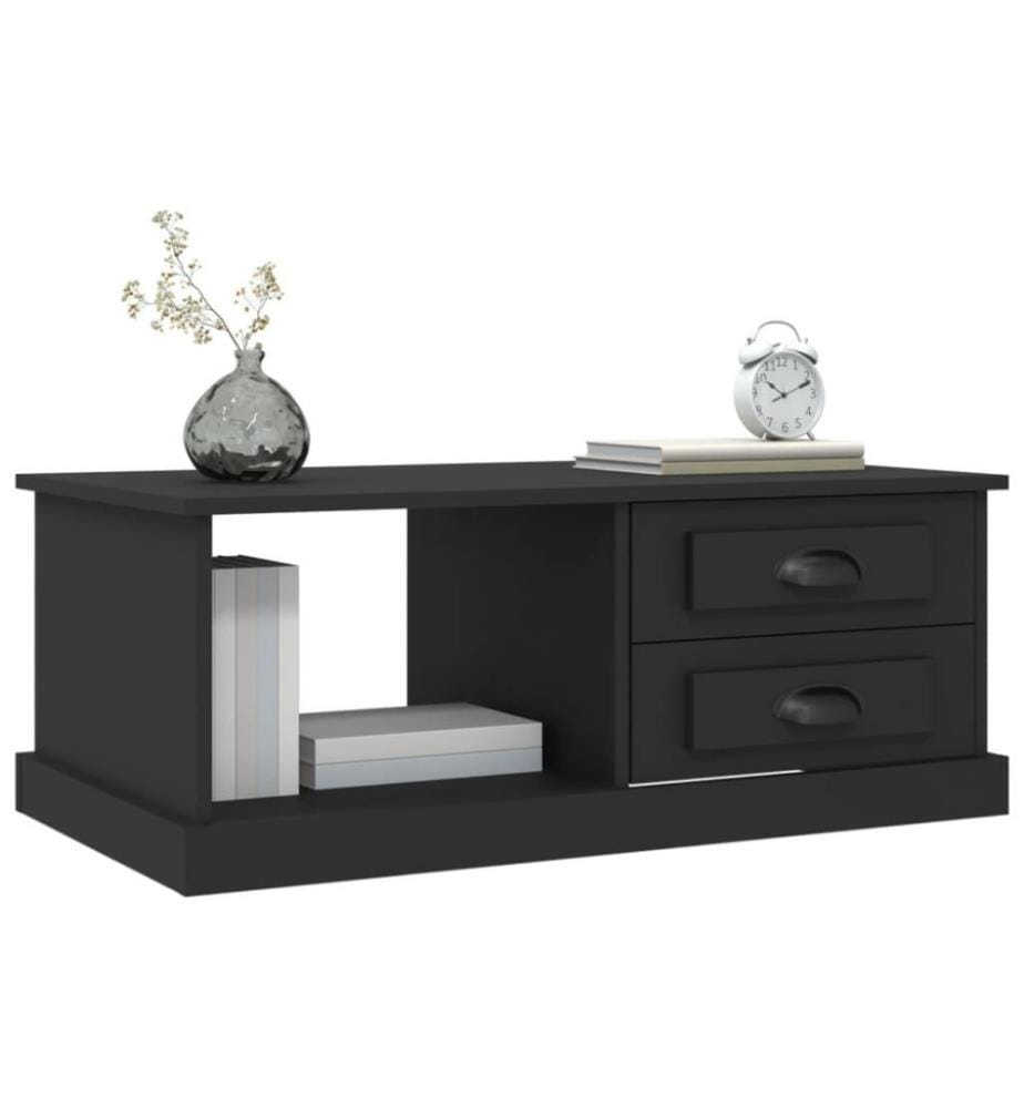 Couchtisch Schwarz 90x50x35 cm Holzwerkstoff