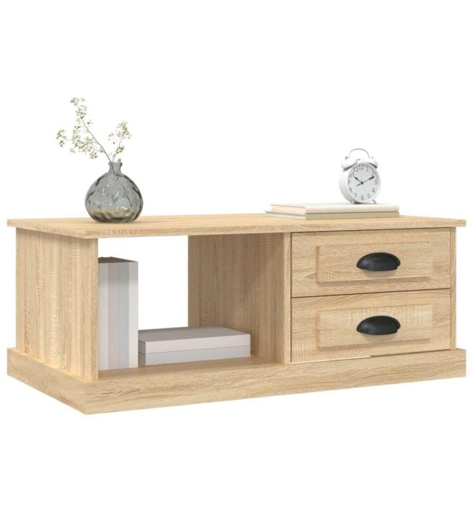Couchtisch Sonoma-Eiche 90x50x35 cm Holzwerkstoff