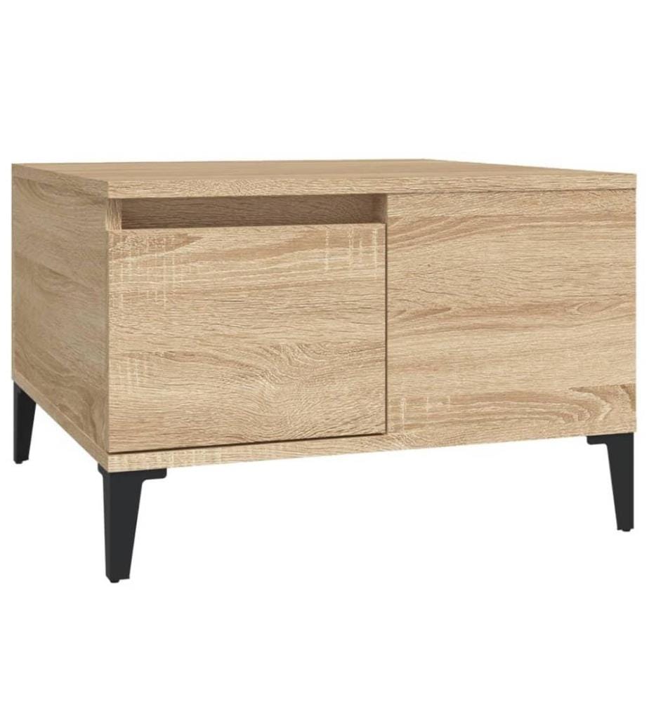 Couchtisch Sonoma-Eiche 55x55x36,5 cm Holzwerkstoff