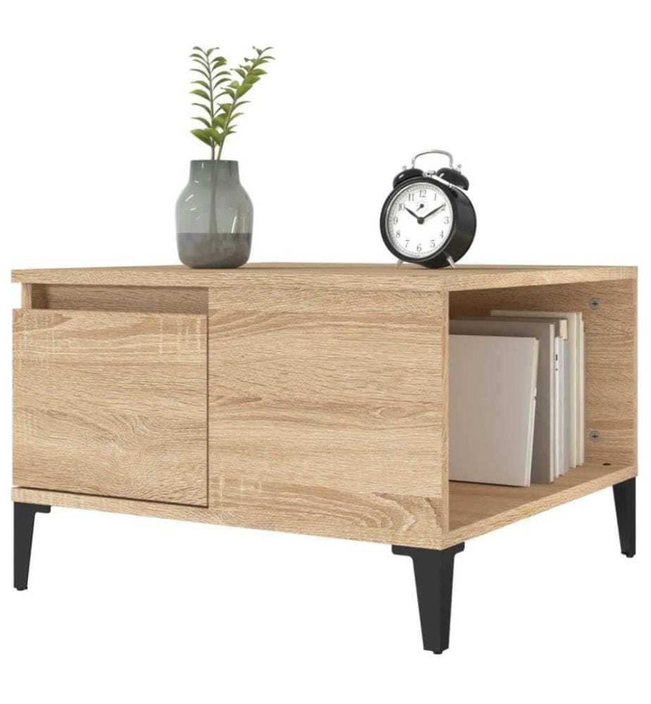 Couchtisch Sonoma-Eiche 55x55x36,5 cm Holzwerkstoff